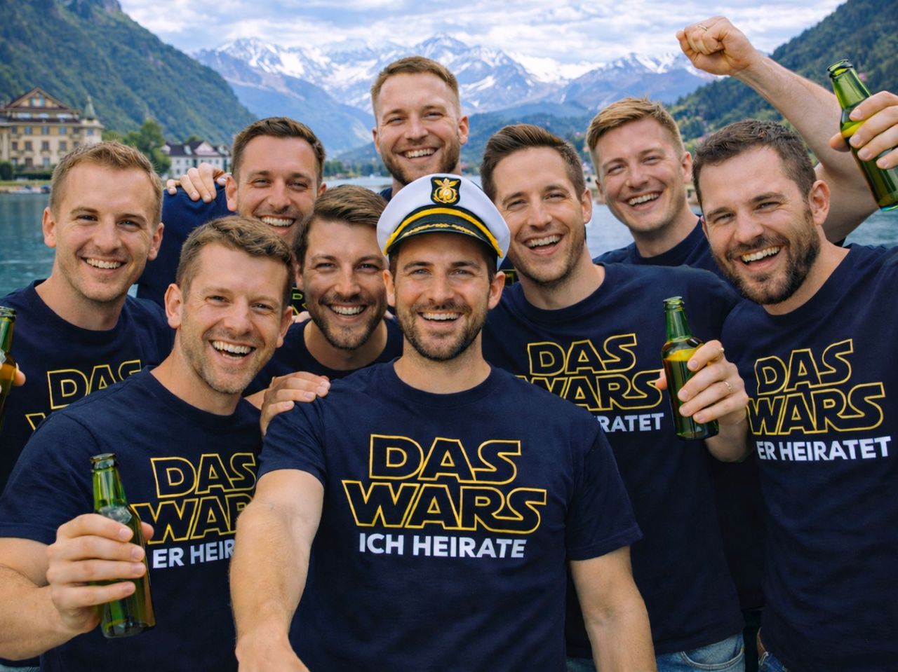 Polterchallenge "Hangover - Wolf Pack" through Interlaken