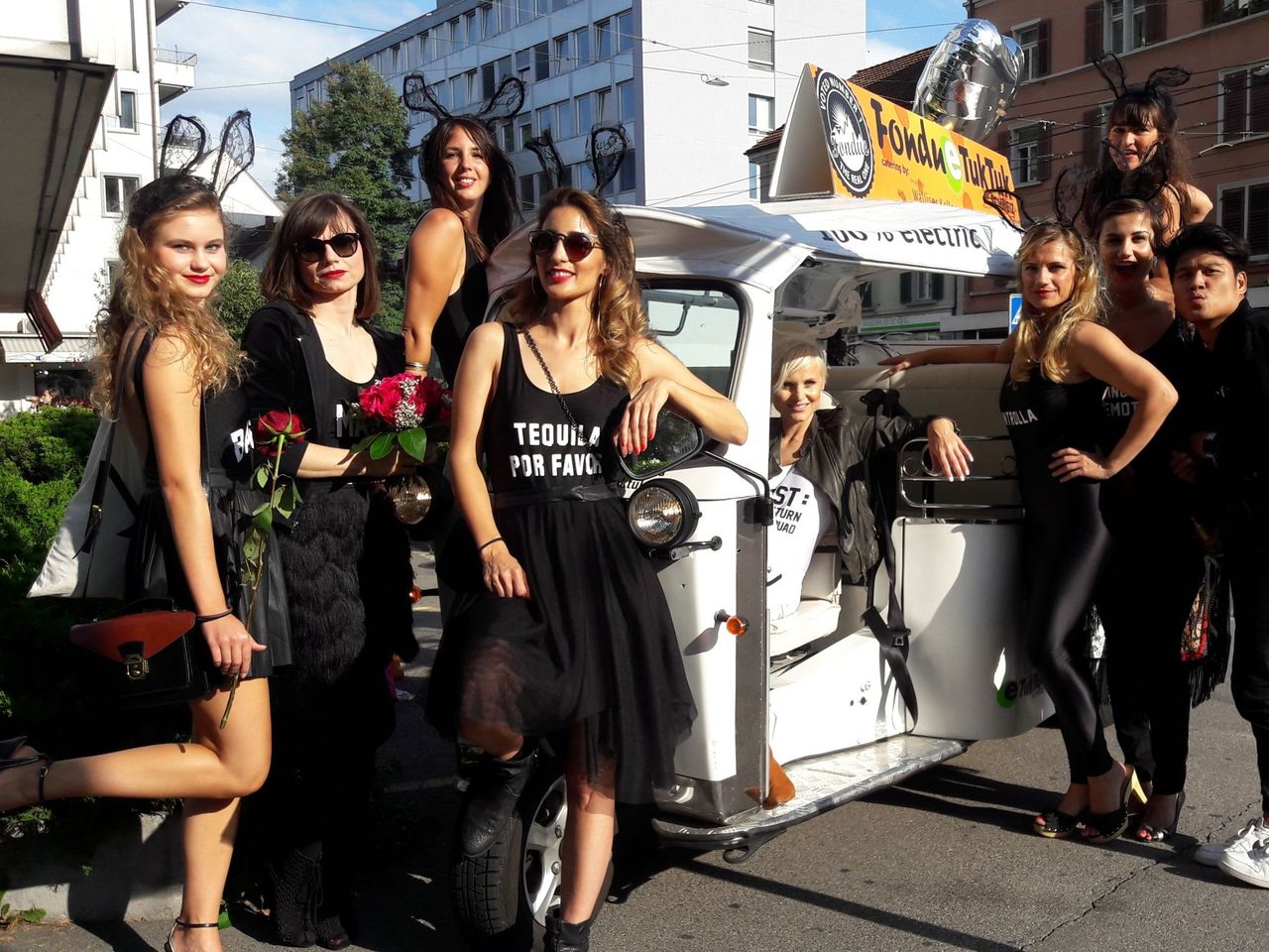 Polter-eTuk privater Transfer in Zürich