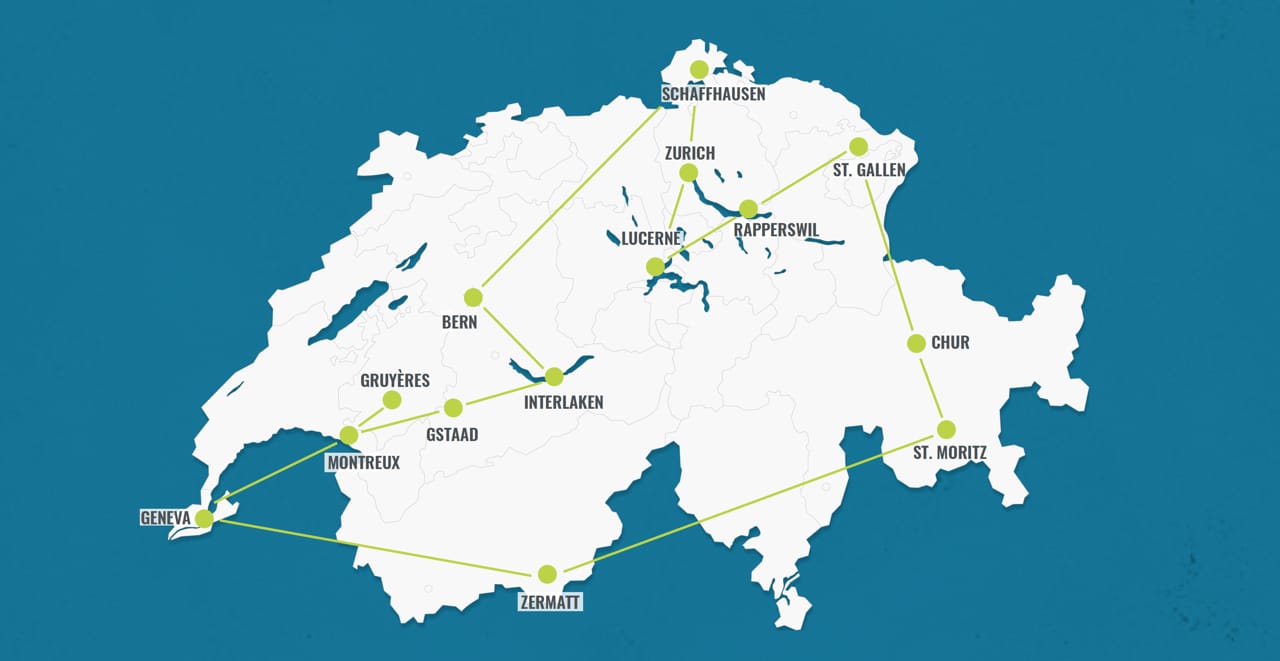 10 Tage durch die Schweiz