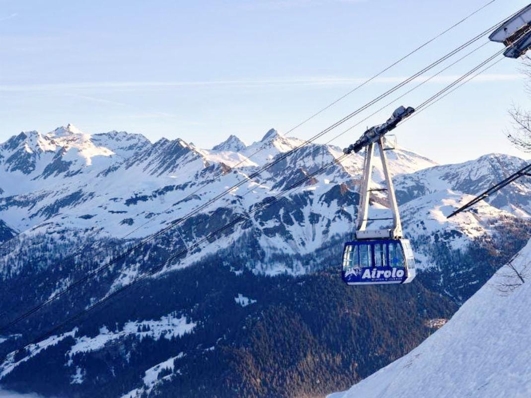 Tessin Bergbahnen Pendelbahn Airolo - Pesciüm