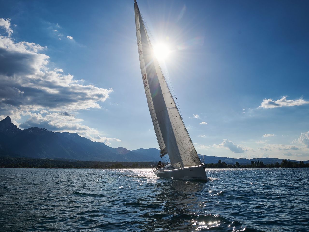 Segeln auf dem Thunersee