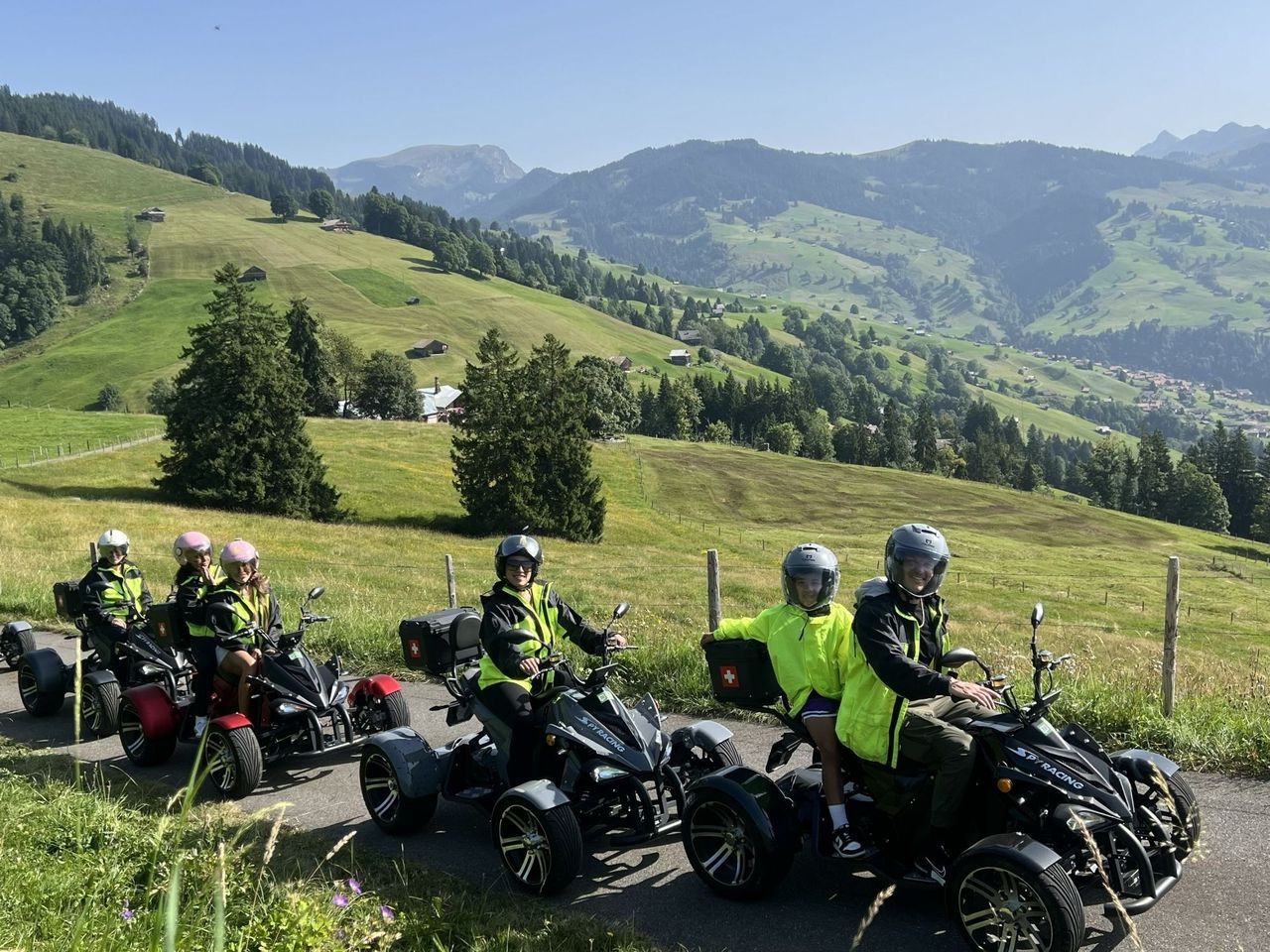 Lauterbrunnen Wasserfall Tour mit dem Elektro Quad ab Interlaken