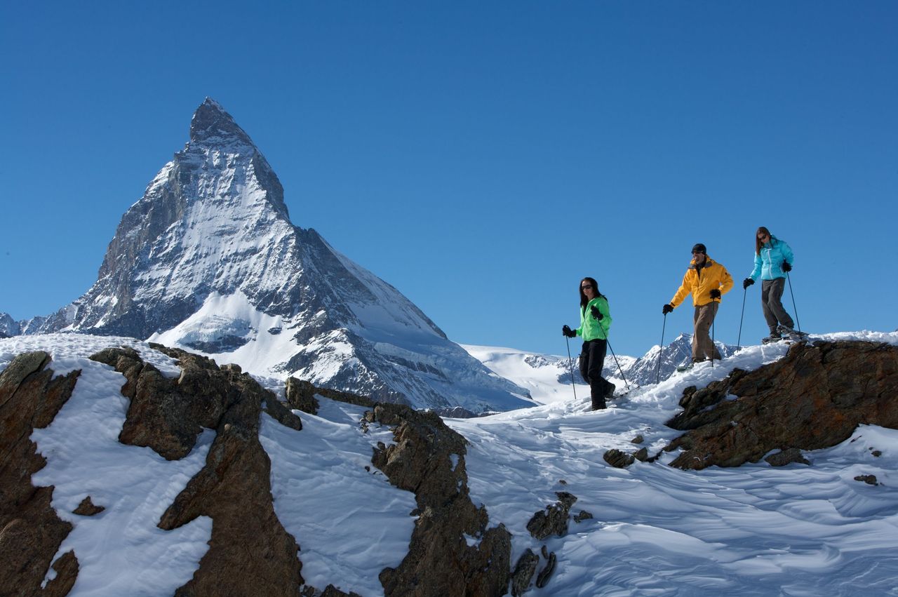 Gornergrat Schneeschuhwandern Riffelberg