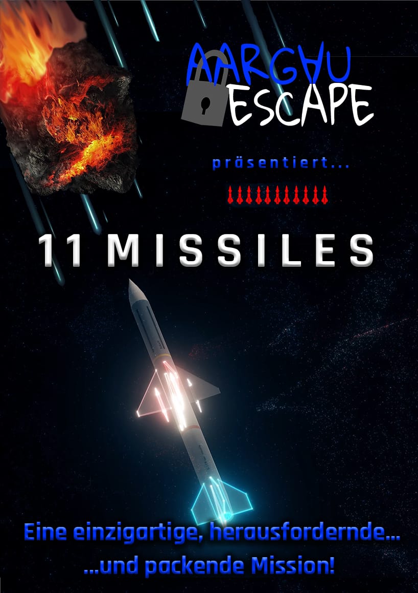 "11 Missiles" Escape Room in Niederwil Aargau