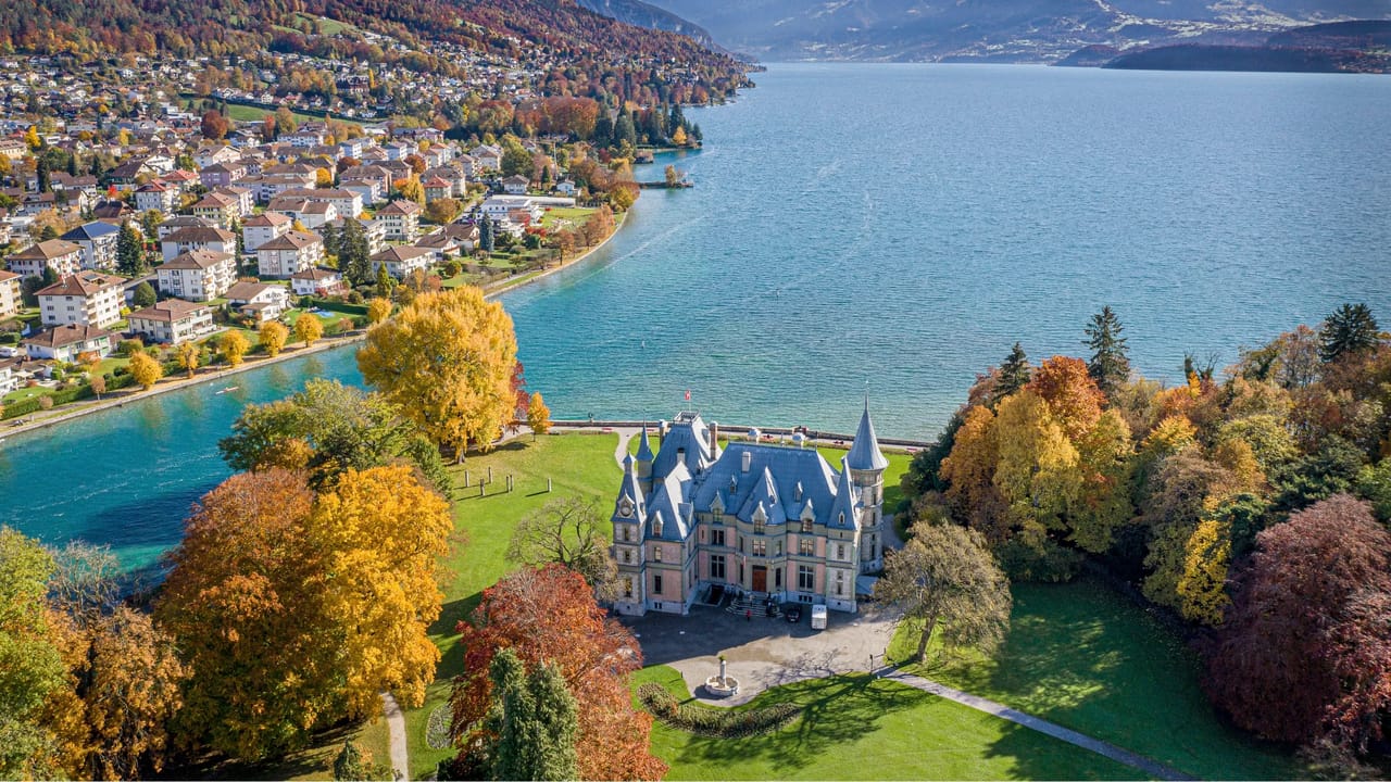 Schlösser Schweiz Schloss Schadau