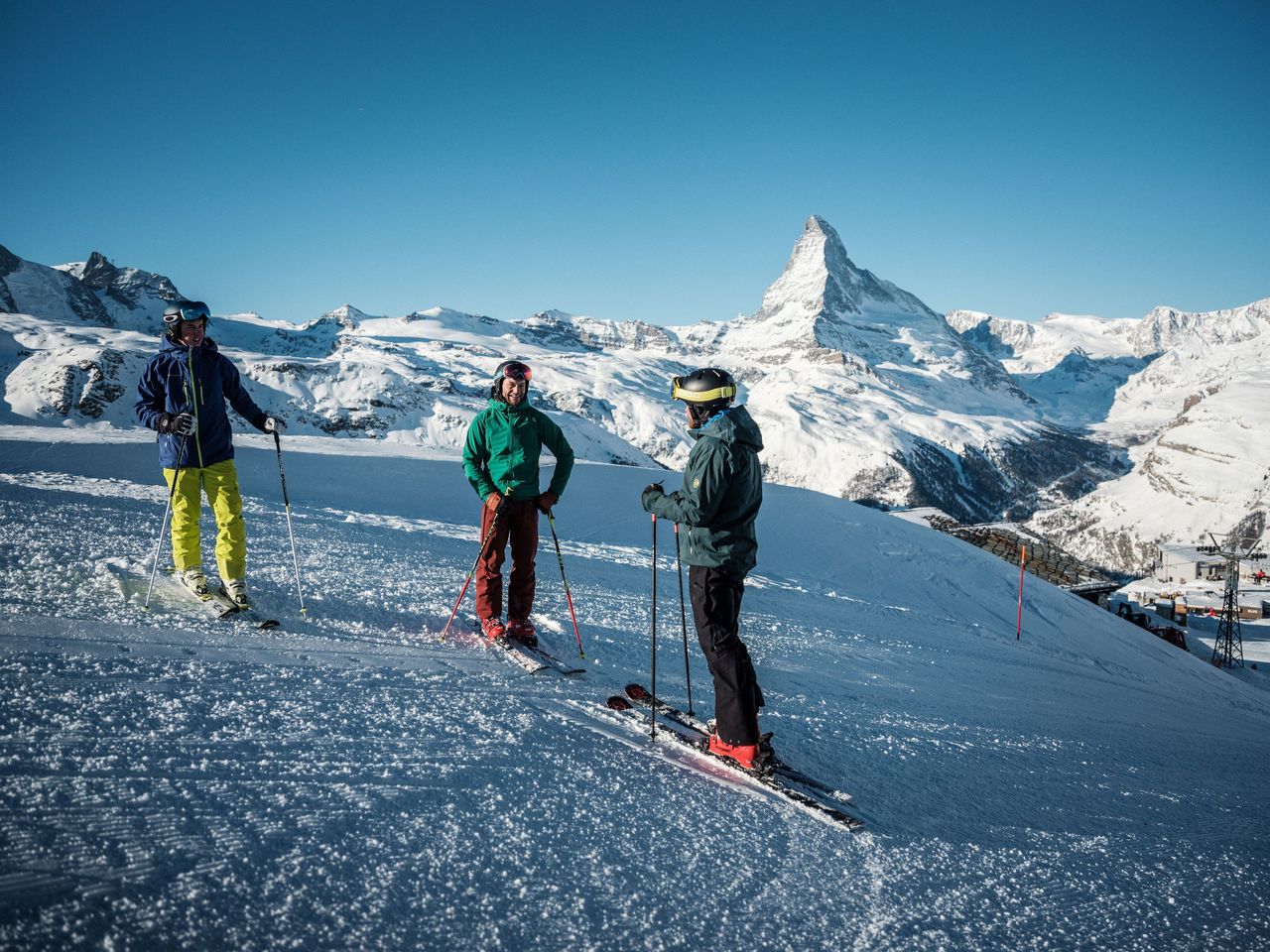 Matterhorn Glacier Paradise - Skifahrer