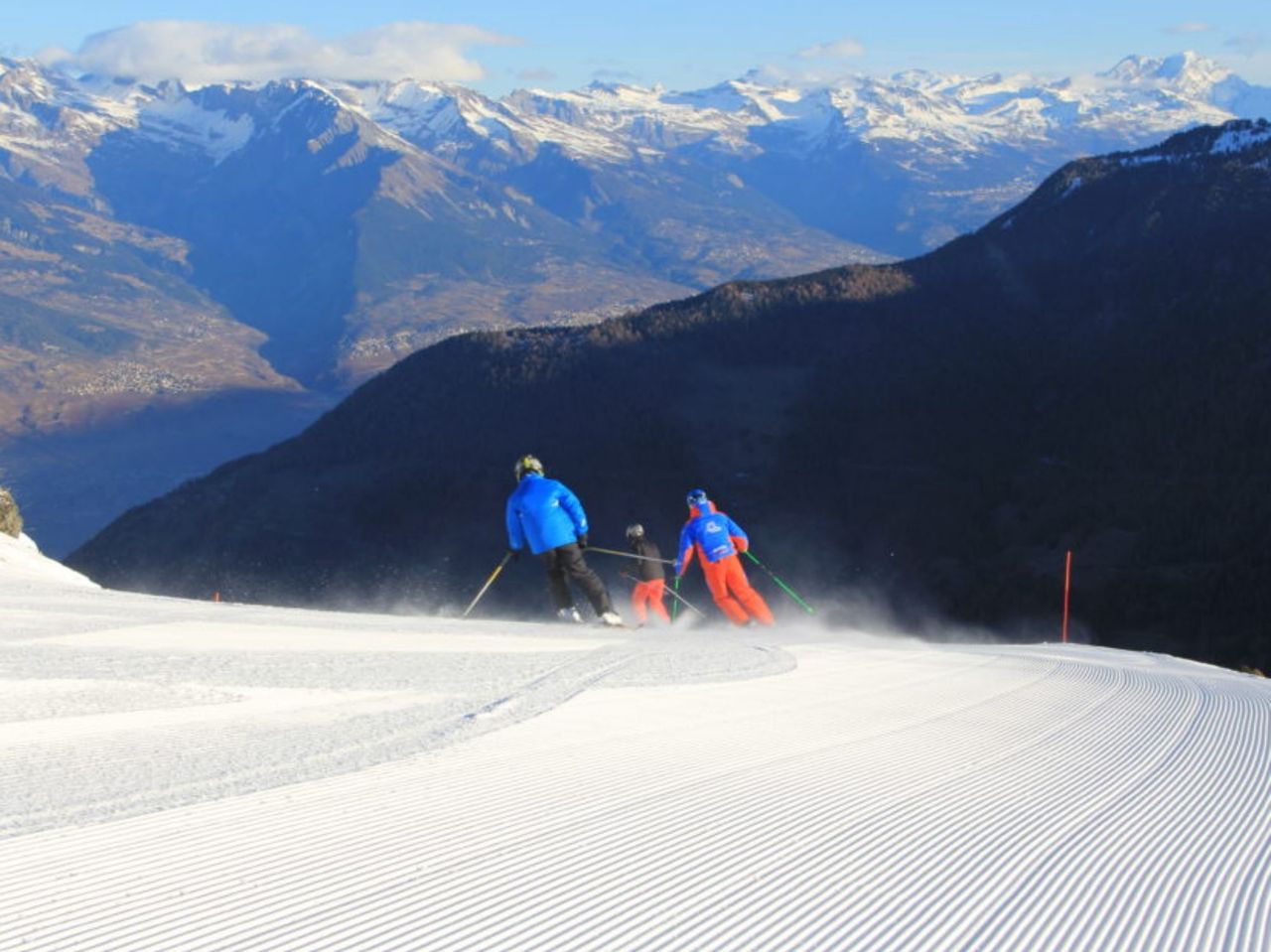 Skischule privat in La Tzoumaz