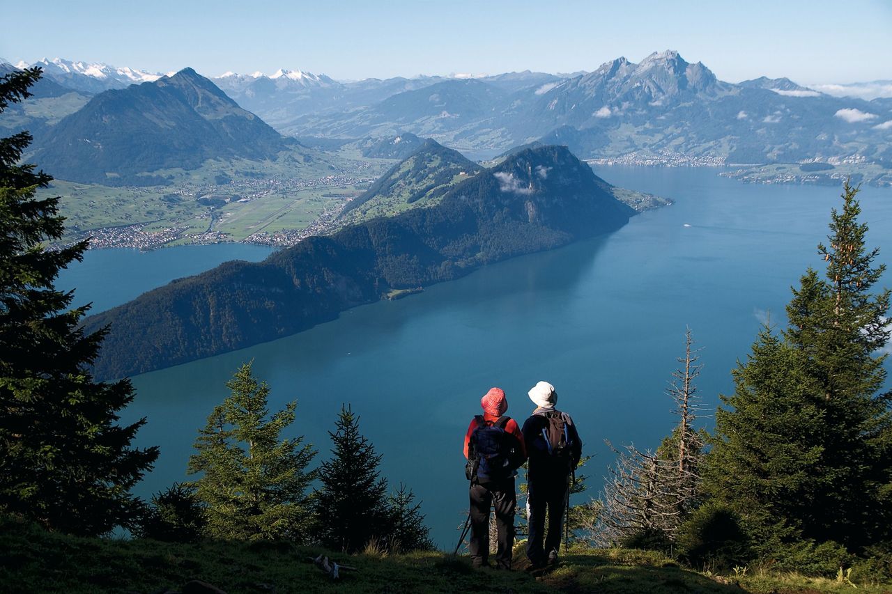 14 Tage Schweiz Rigi Wanderer