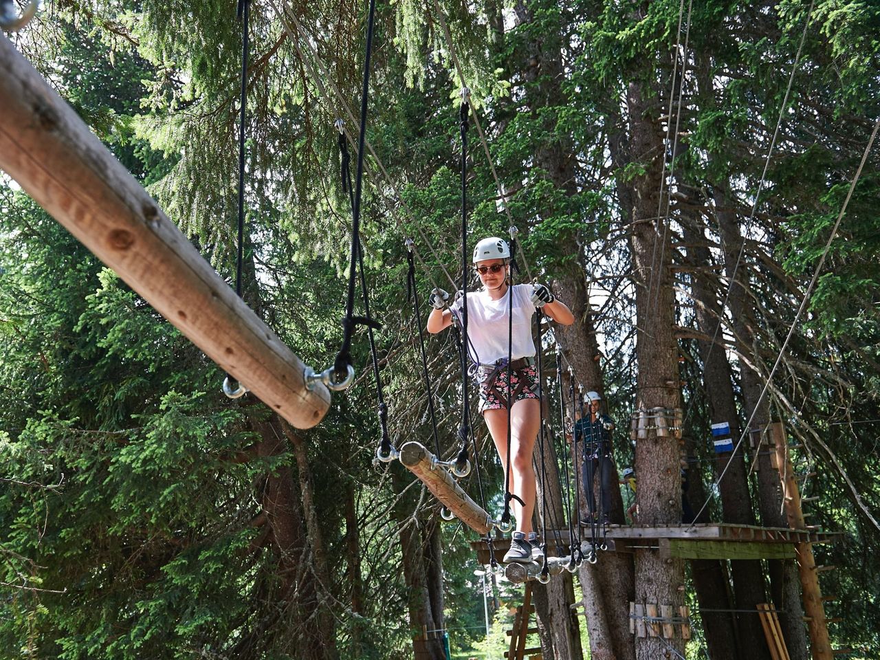 Seilparks in der Schweiz Seilpark Arosa