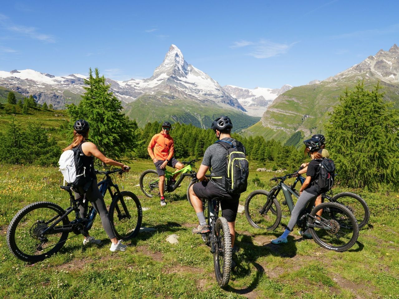 Private Mountain Bike Guiding in Zermatt