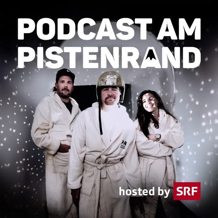 Podcast on the Ski Slope PaPlic Viewing at Flumserberg