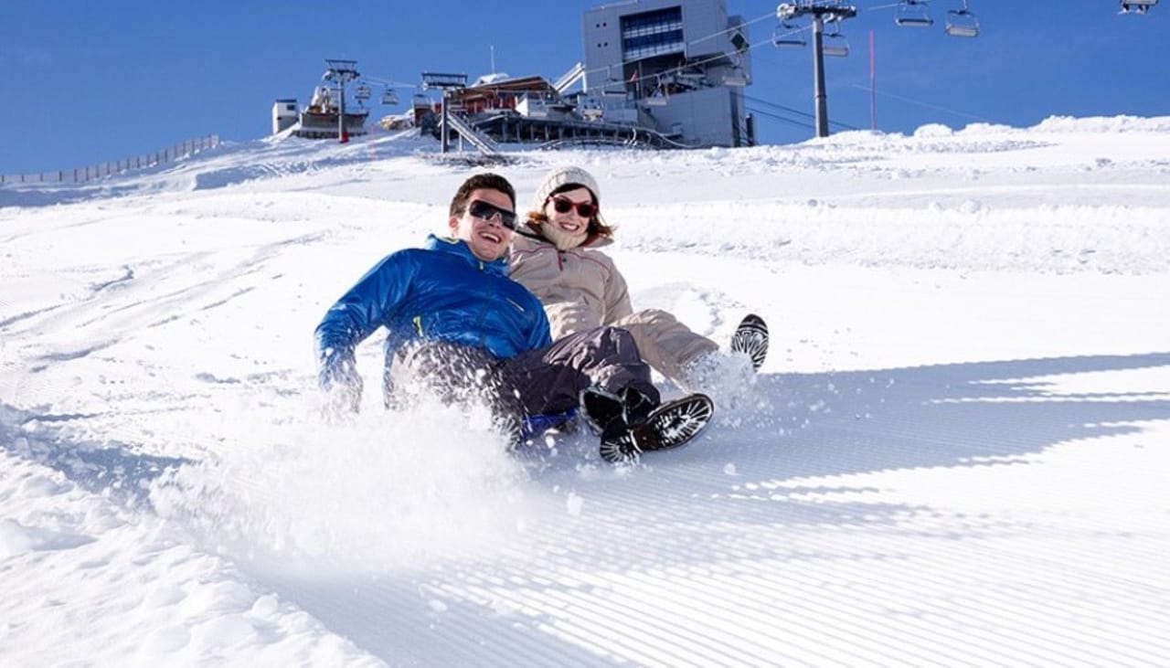Glacier 3000 Schlitteln