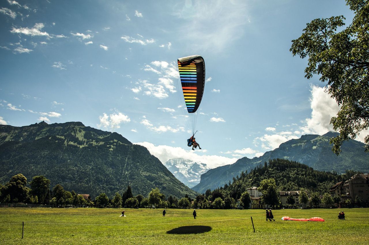 Gleitschirm Interlaken