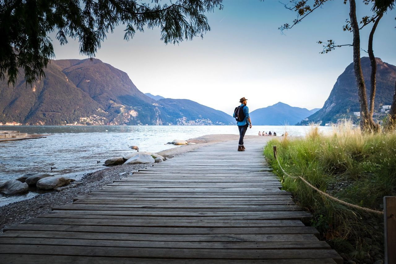 Lugano Foce del Cassarate (Foto: Ticino Turismo Loreta Daulte)