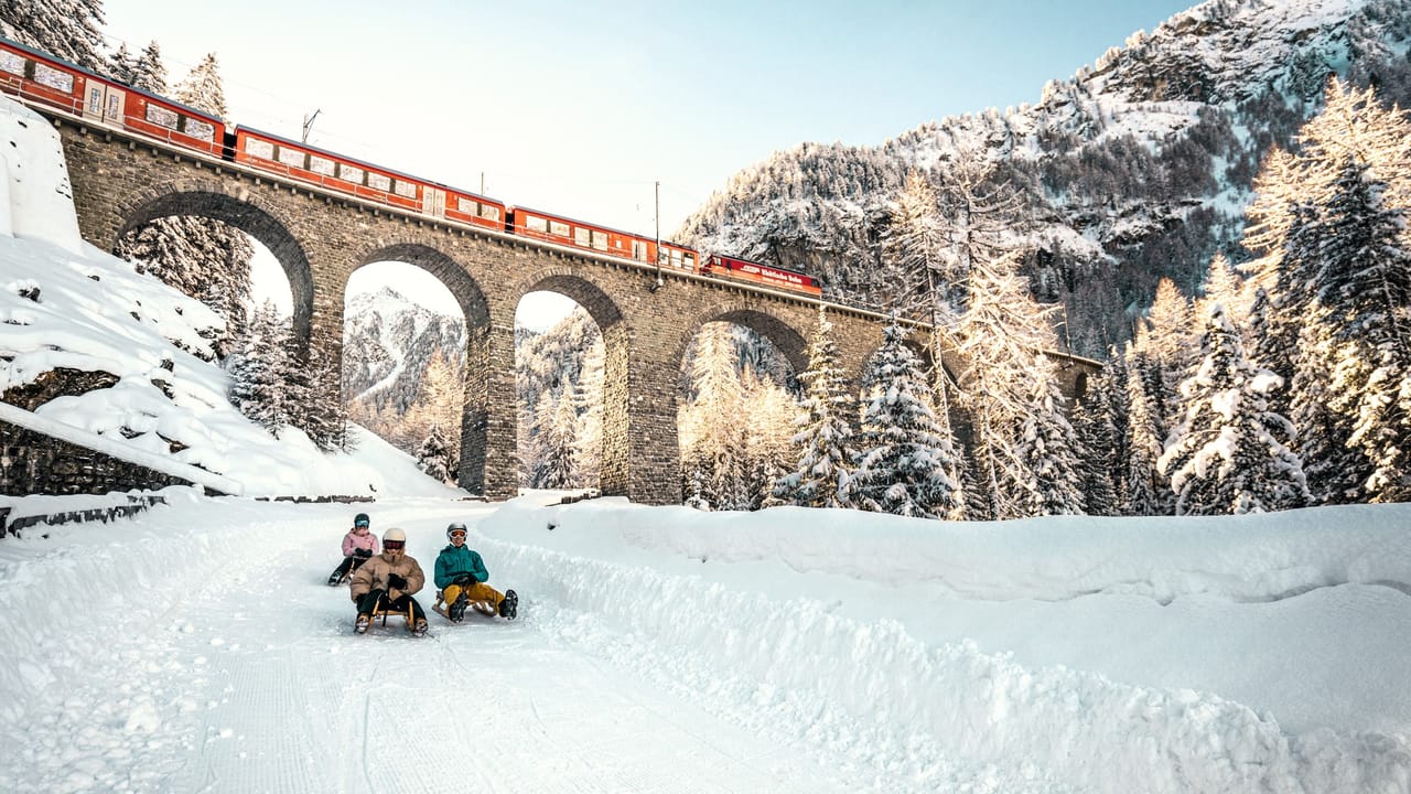 Nachtschlitteln Preda Bergün