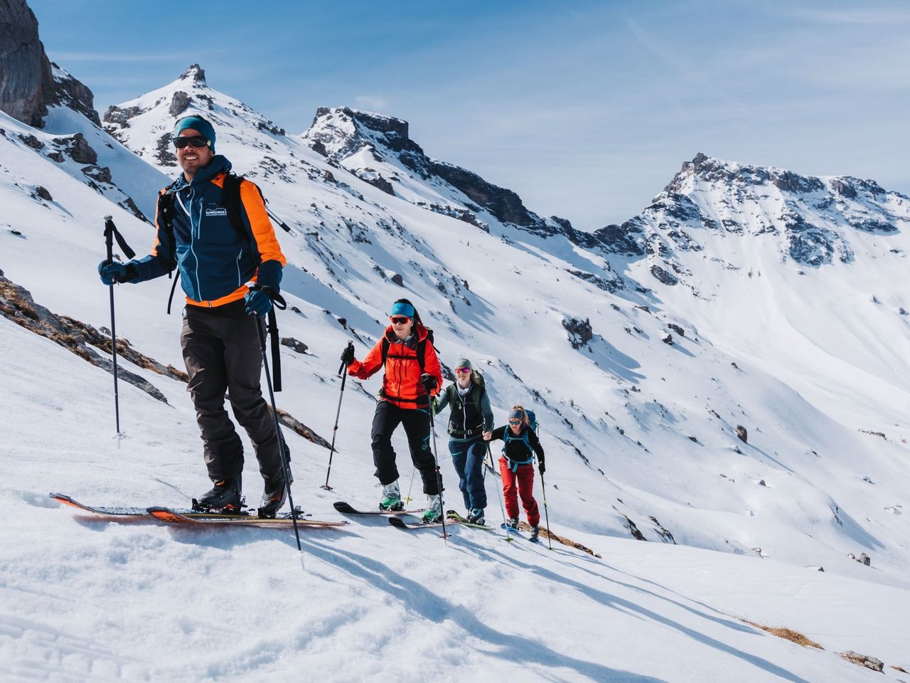 Schnuppertour Ski oder Snowboard in Adelboden