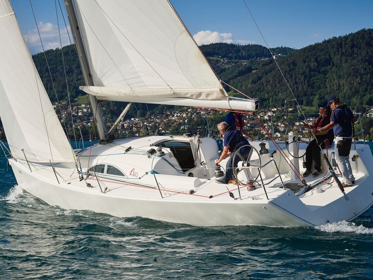 Segeln auf dem Thunersee