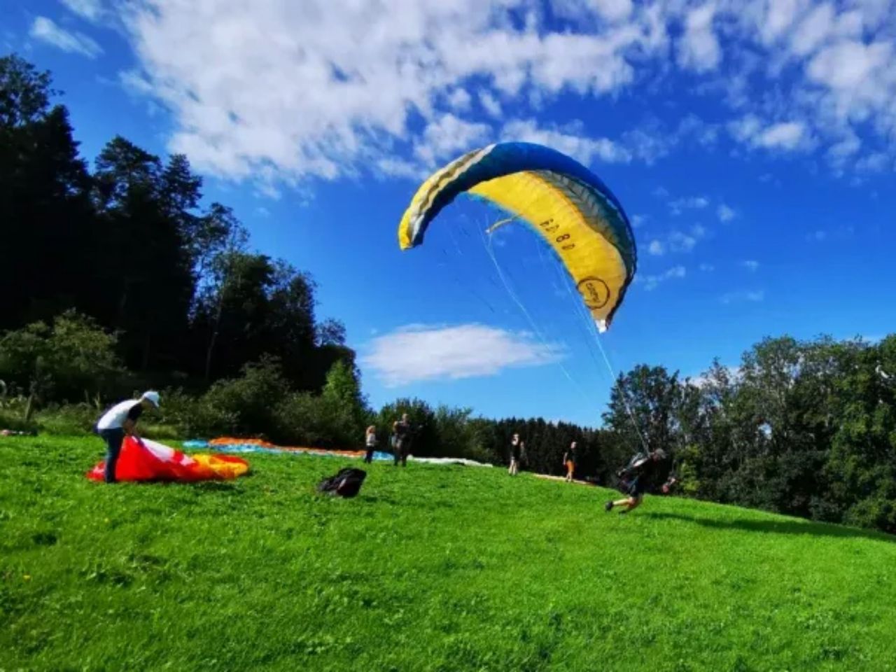 Schnupperkurs Gleitschirmflug ab Niederbüren