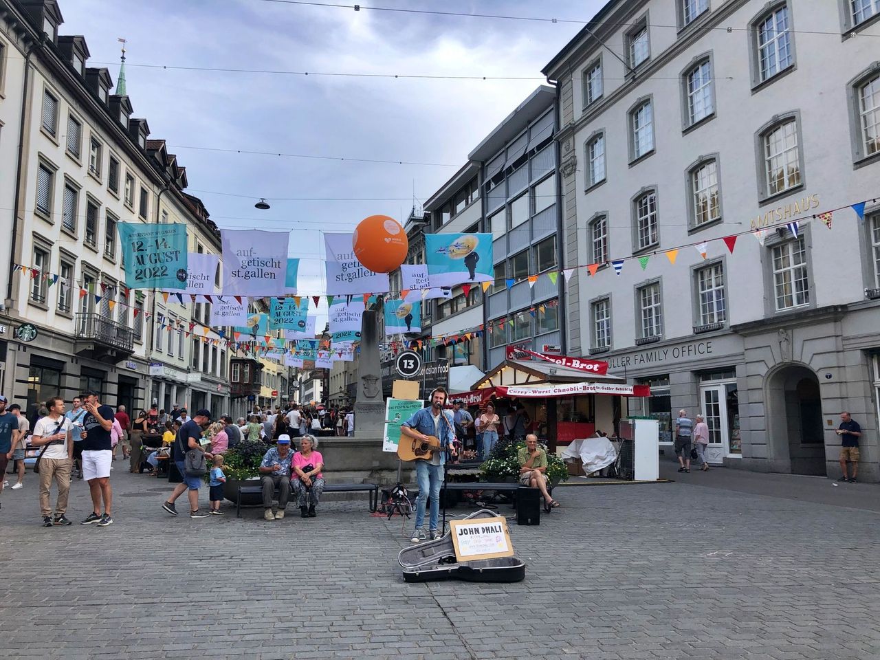 Gauklerfest Aufgetischt St. Gallen
