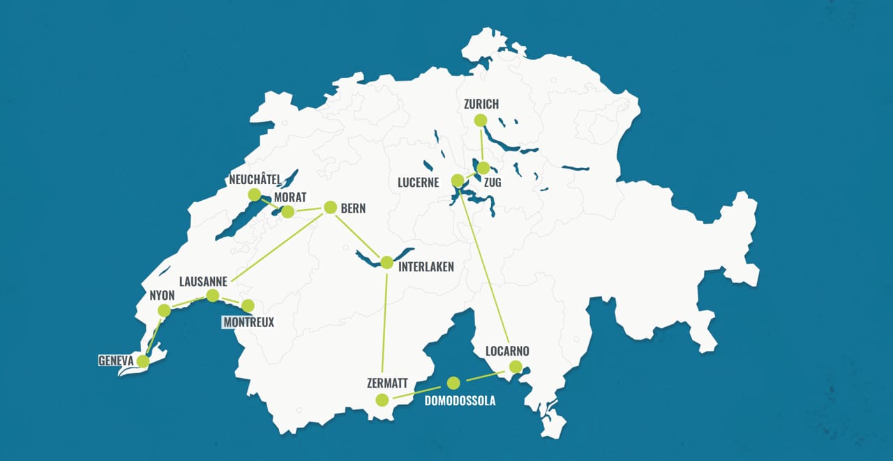 14 Tage durch die Schweiz