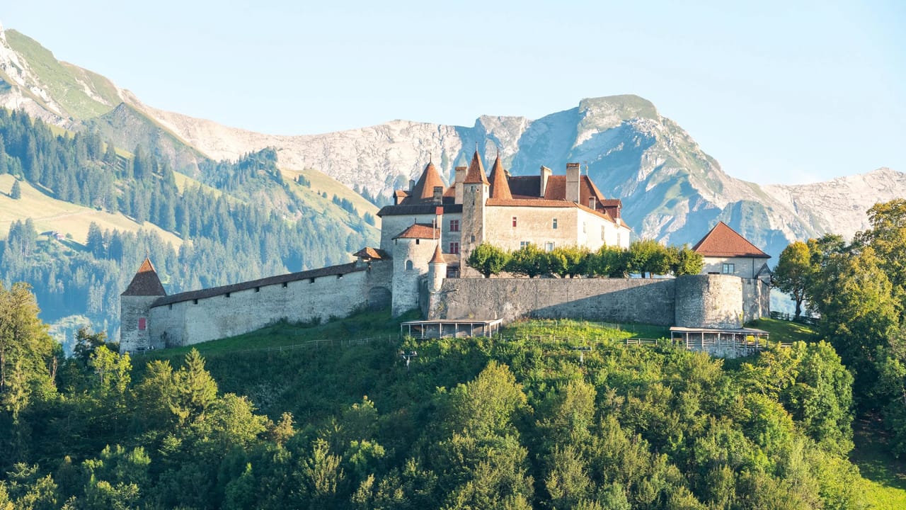 Schlösser Schweiz Chateau de Gruyeres
