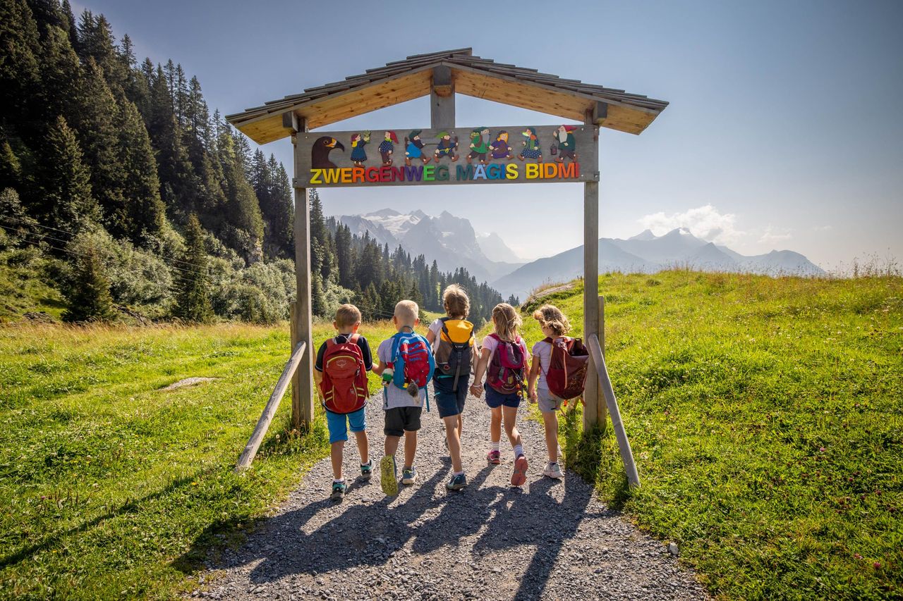 Wanderticket Zwergenweg Mägisalp-Bidmi