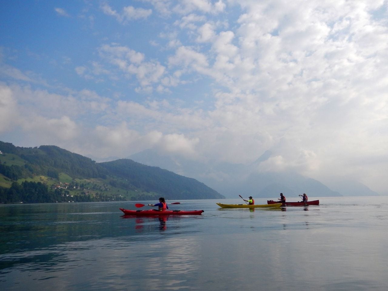 Seekajak Grill-Tour auf dem Vierwaldstättersee