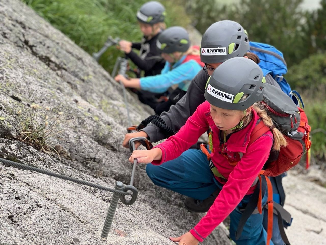 Kletterspass für Familien in Andermatt, Sedrun oder Disentis