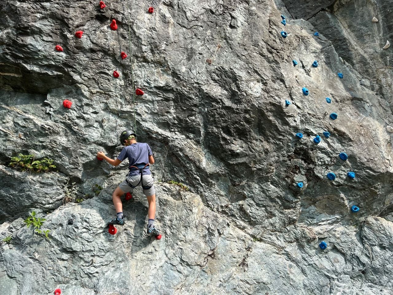 Kletterspass Igniu für Anfänger in Surrein