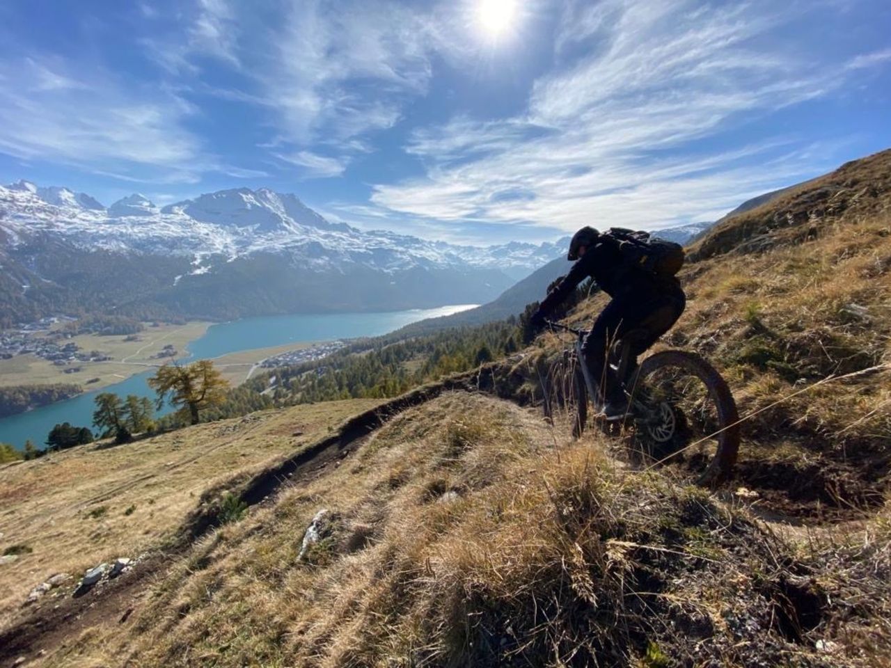 Biketour mit BBQ oder Picknick ab St. Moritz