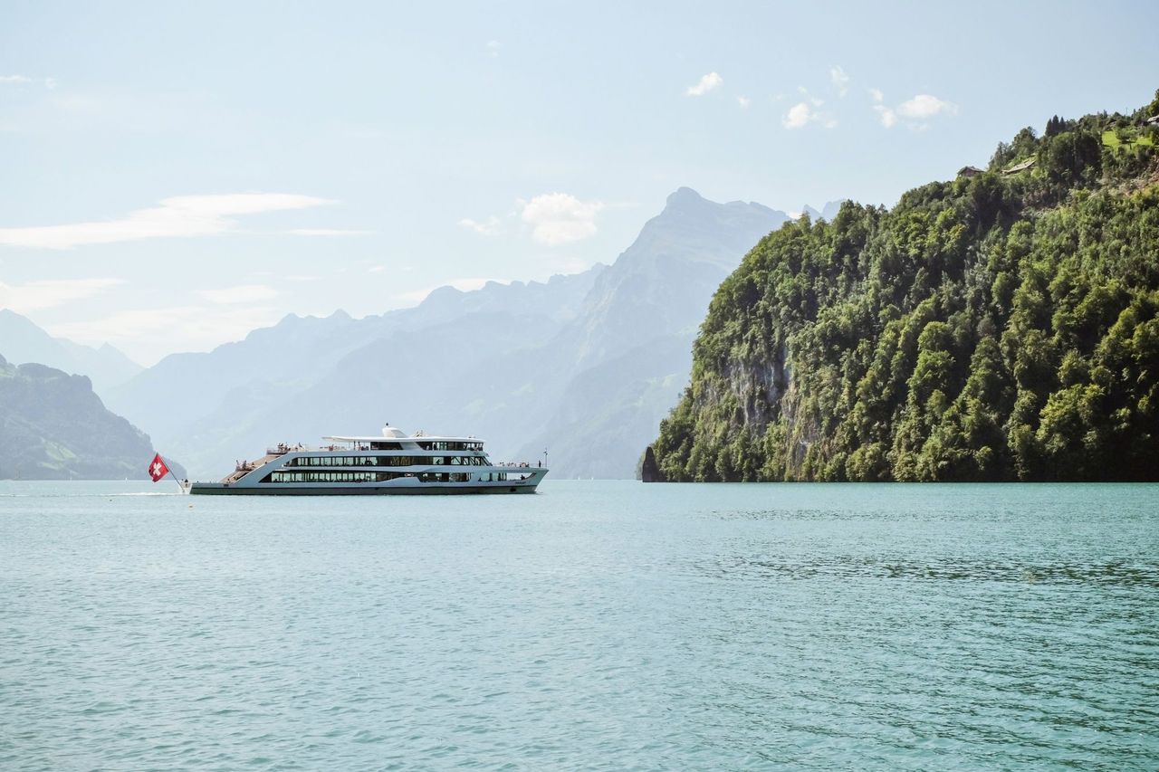 Tageskarte Vierwaldstättersee mit dem Schiff