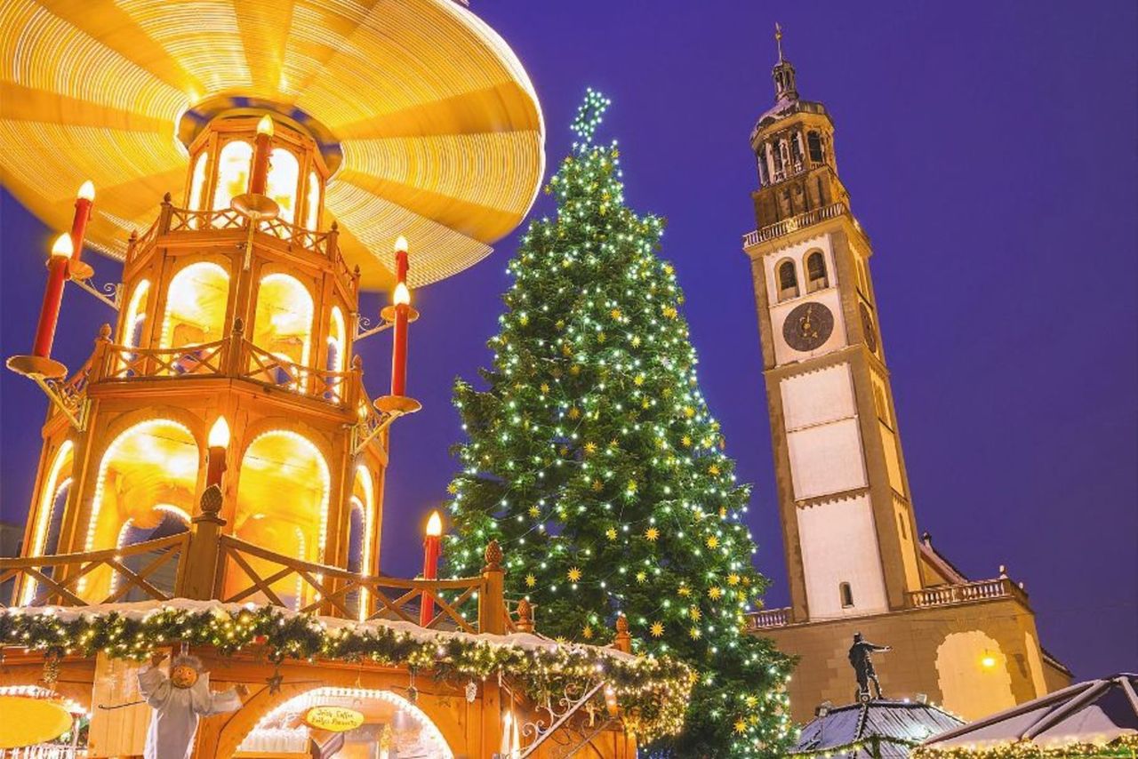 Augsburg Christkindlesmarkt: coach trip with hotel