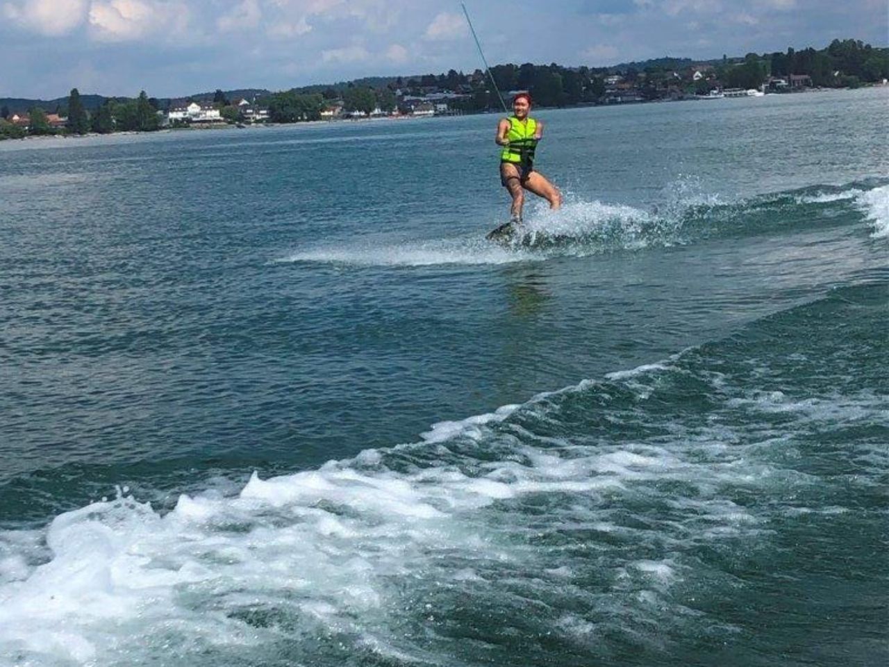 Wakeboarden auf dem Bodensee ab Berlingen