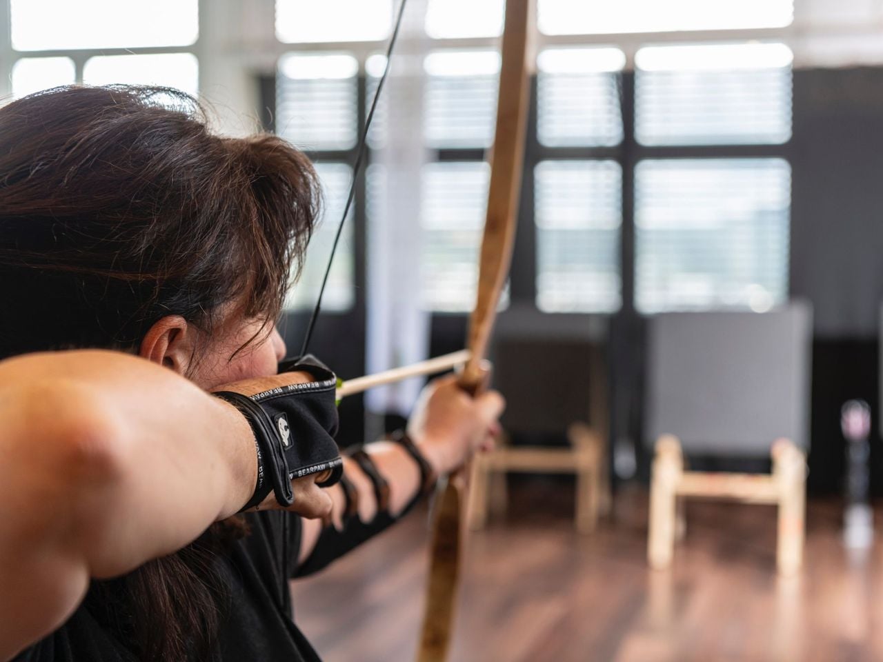 Intuitives Bogenschiessen für Teamevents, Familien und Gruppen