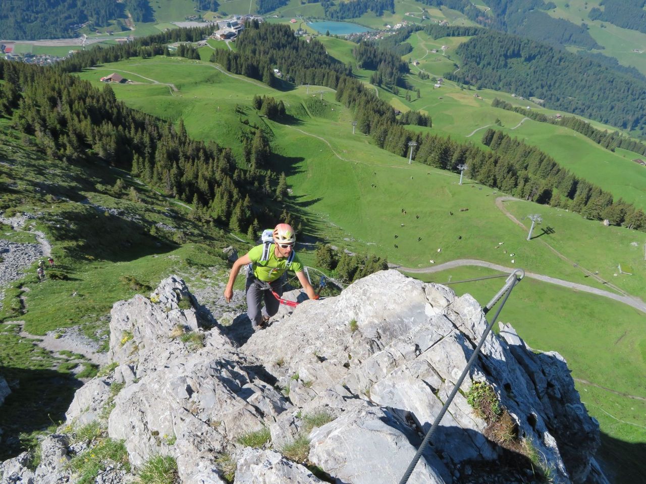 Brunni Engelberg Klettersteig Rock Safety