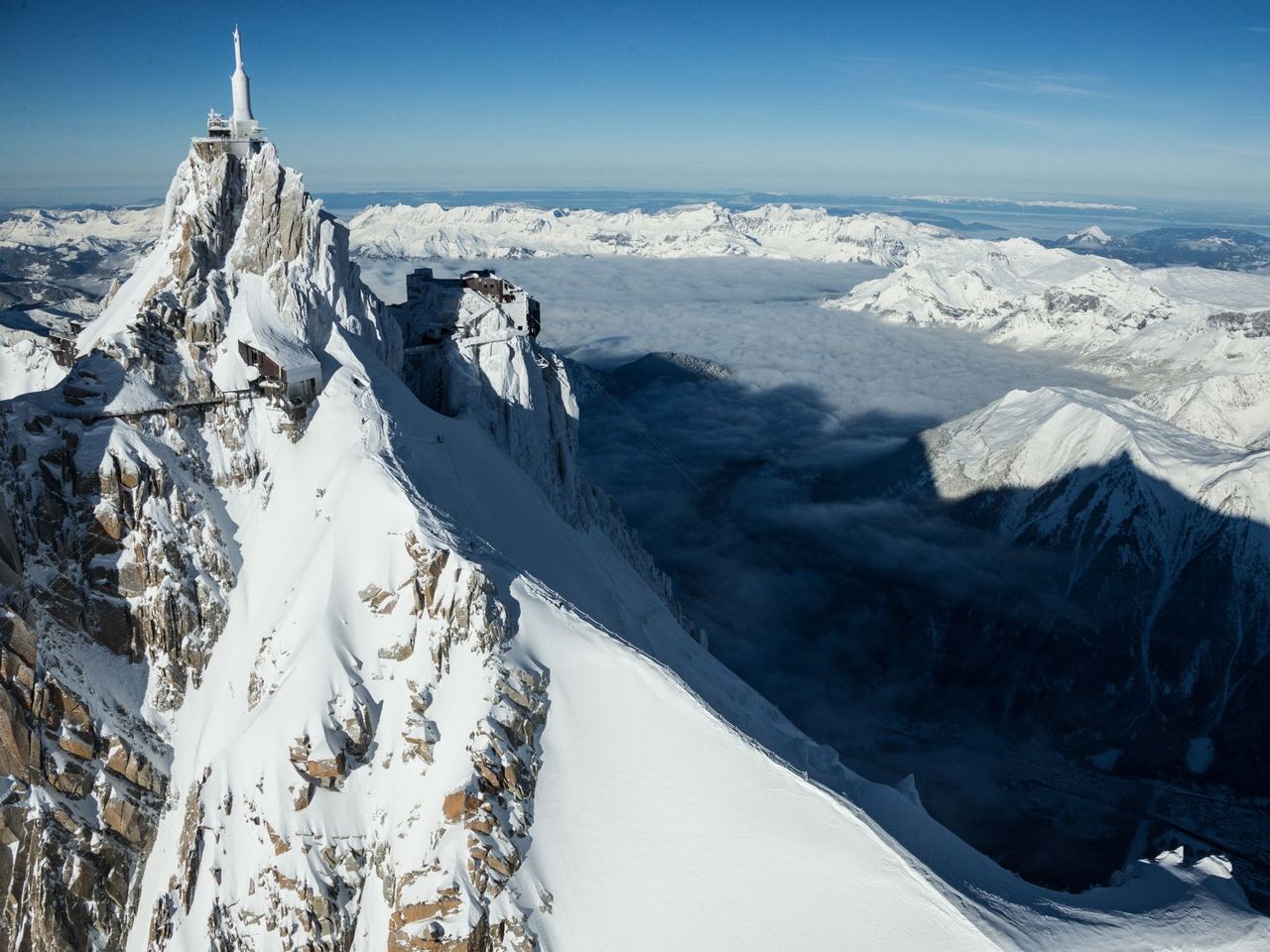 Ab Genf: Aiguille du Midi und Gleitschirmflug in Chamonix Mont-Blanc