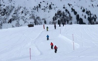 Downhill Fatbiken auf Pischa bei Davos geführt