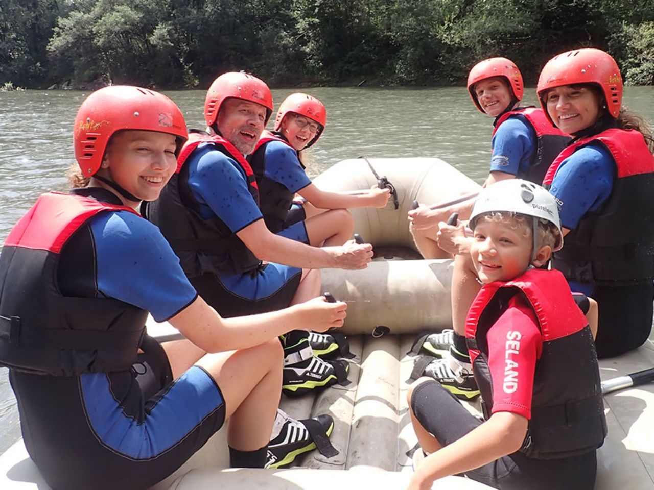 Ticino Rafting Family Tour von Cresciano nach Arbedo