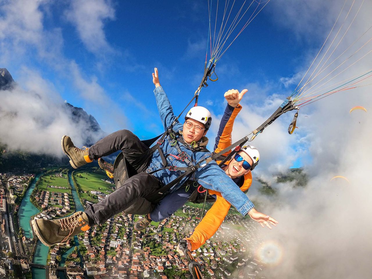 “The Golden Eagle” Beatenberg Gleitschirmfliegen ab Interlaken