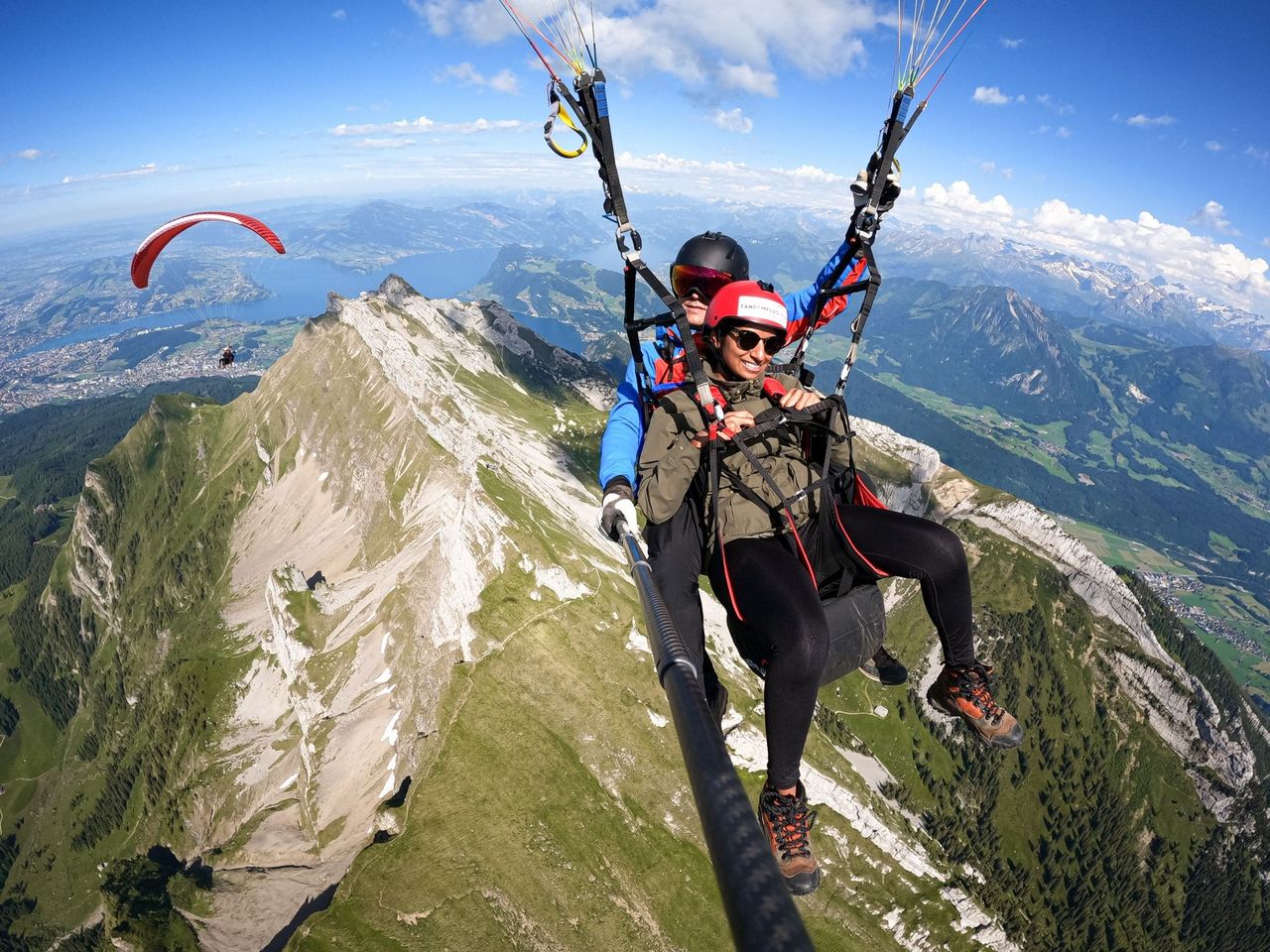 Pilatus Paragliding Tandemflug ab Kriens