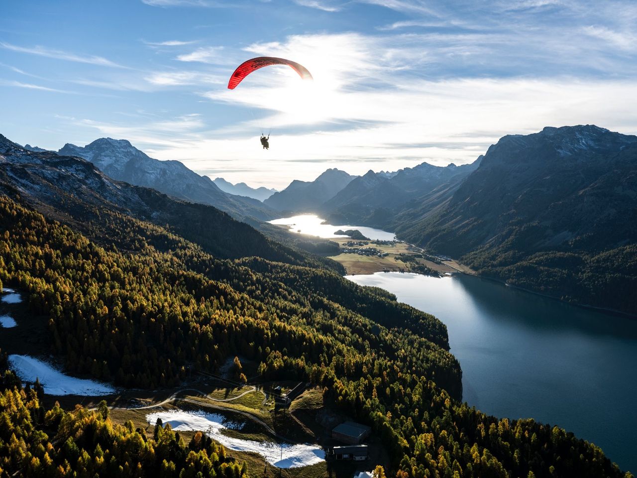 Samedan Adrenalin Junkie Gleitschirmfliegen