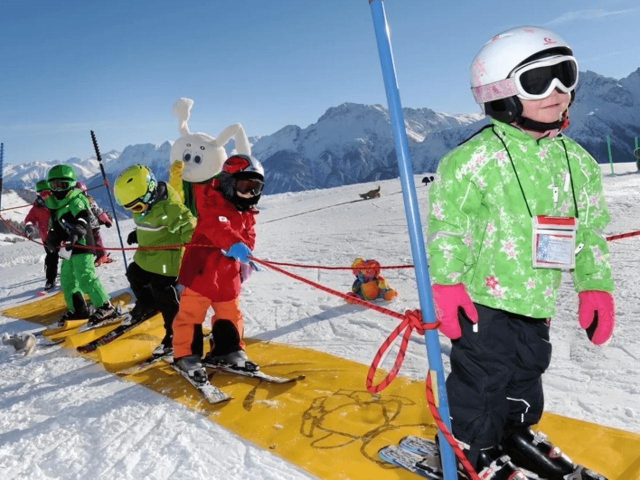Skischule Kinder 4-15 Jahre in Scuol