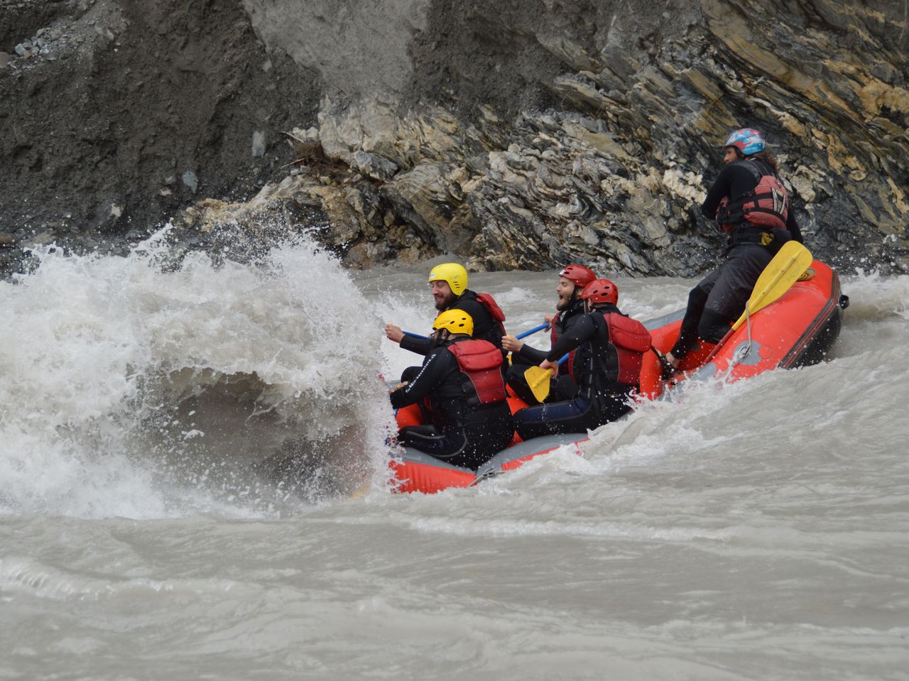 Family Rafting auf dem Inn