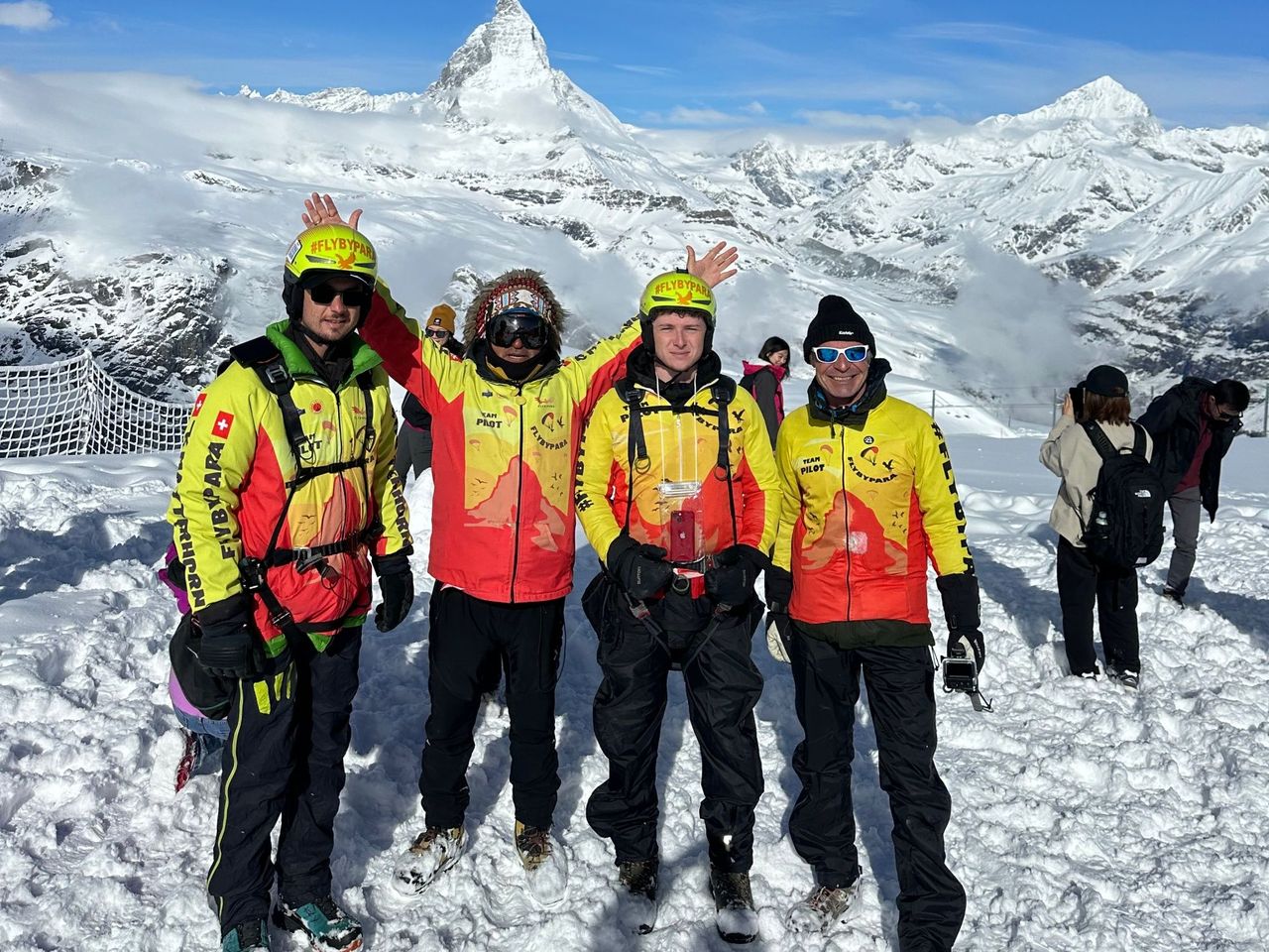 Gleitschirmfliegen Zermatt