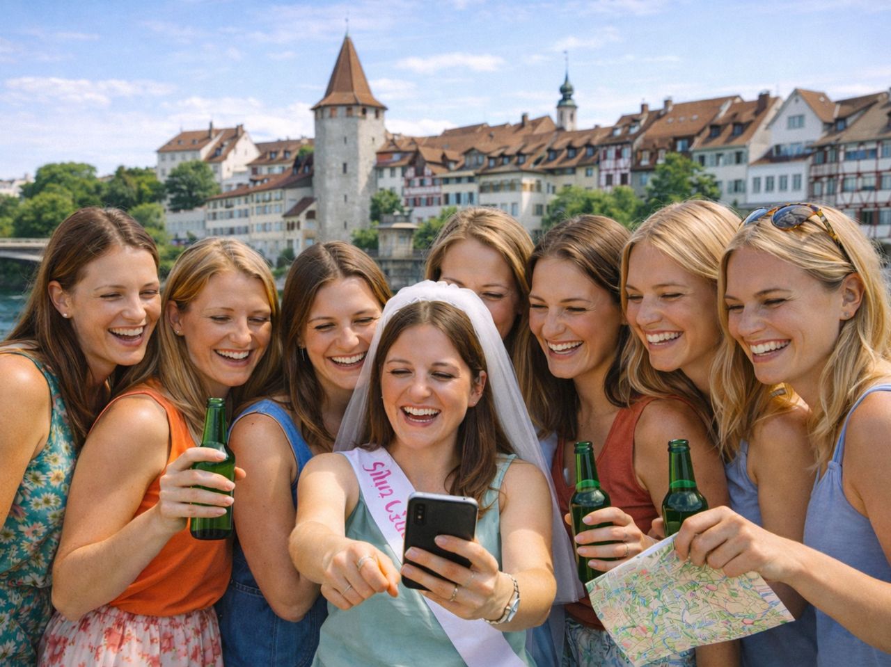 Polterchallenge "Hangover - Girls Edition" hosted by Aarau