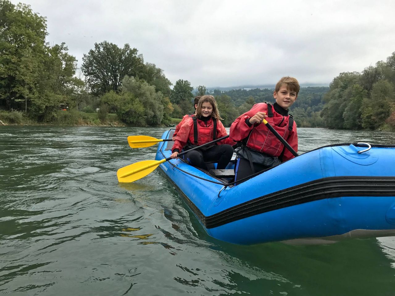 Kayak tour on lake Zurich half day