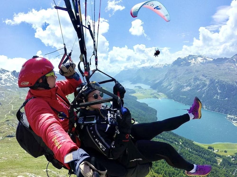 Samedan Adrenalin Junkie Gleitschirmfliegen