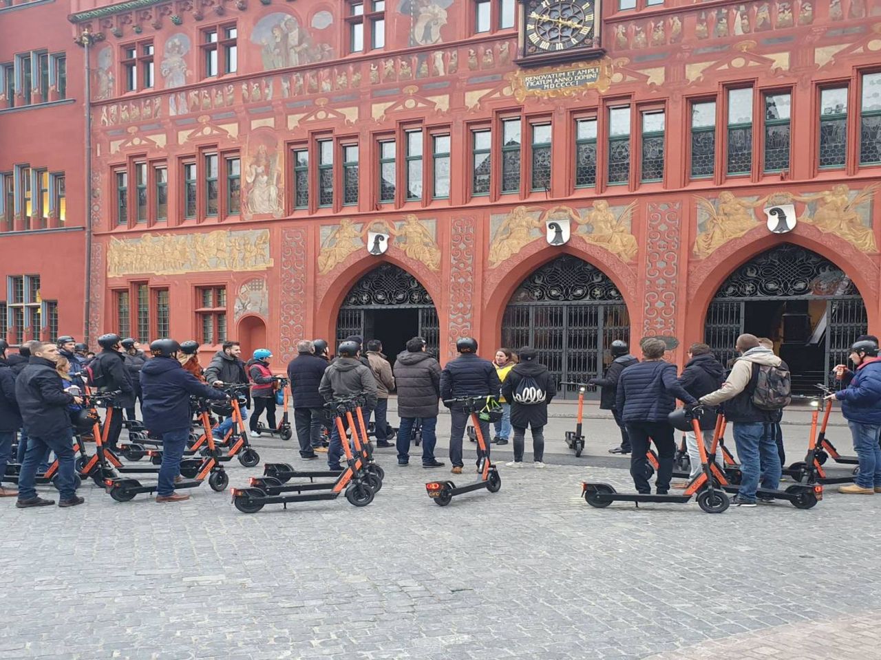 Best of Basel e-scooter guided private tour