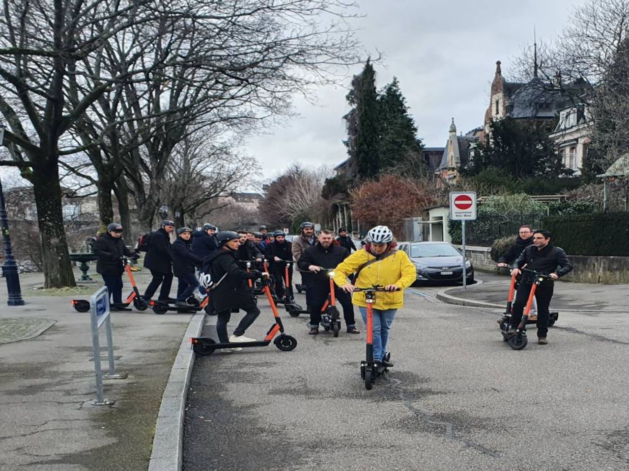 Best of Basel e-scooter guided private tour