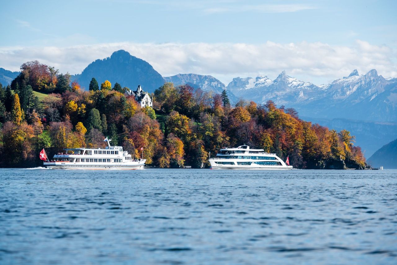 Tageskarte Vierwaldstättersee mit dem Schiff